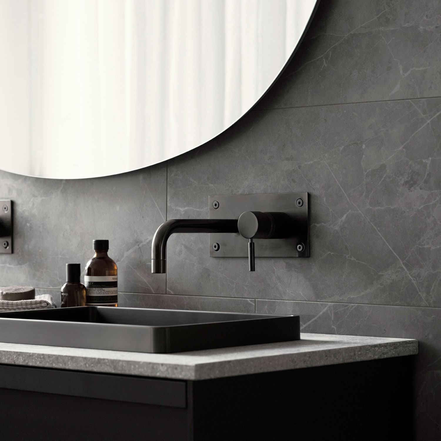 Klinker Bricmate M66 Grey Fleury Honed 59,5x59,5 cm