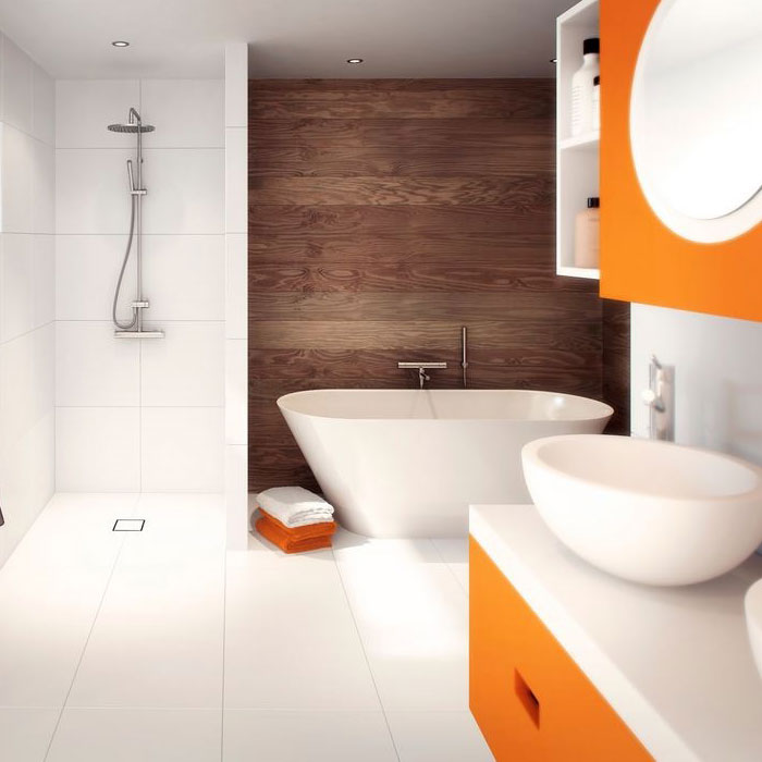 Klinkerramme Purus Square 150 SS Flisinnlegg