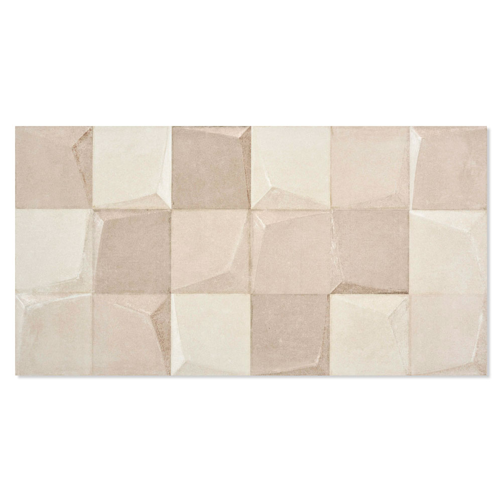 Kakel Hill Ceramic Track Brun Relief 33x63 cm