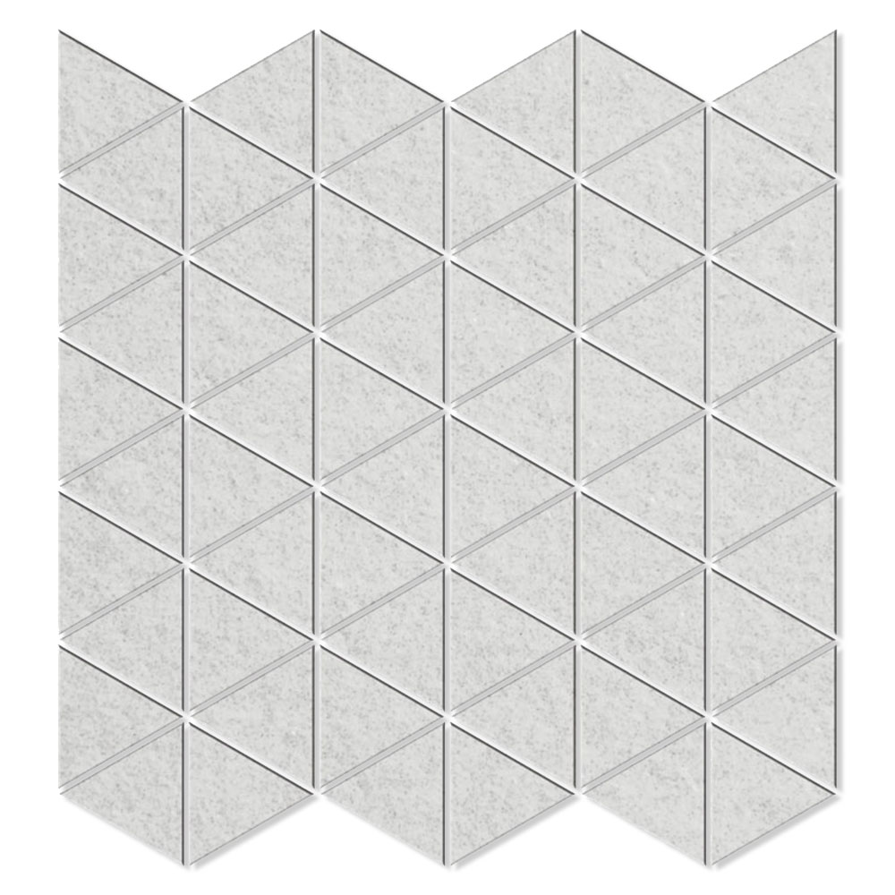 Dekor Gastrovillari Hill Ceramic Hvit 30x30 cm Matt