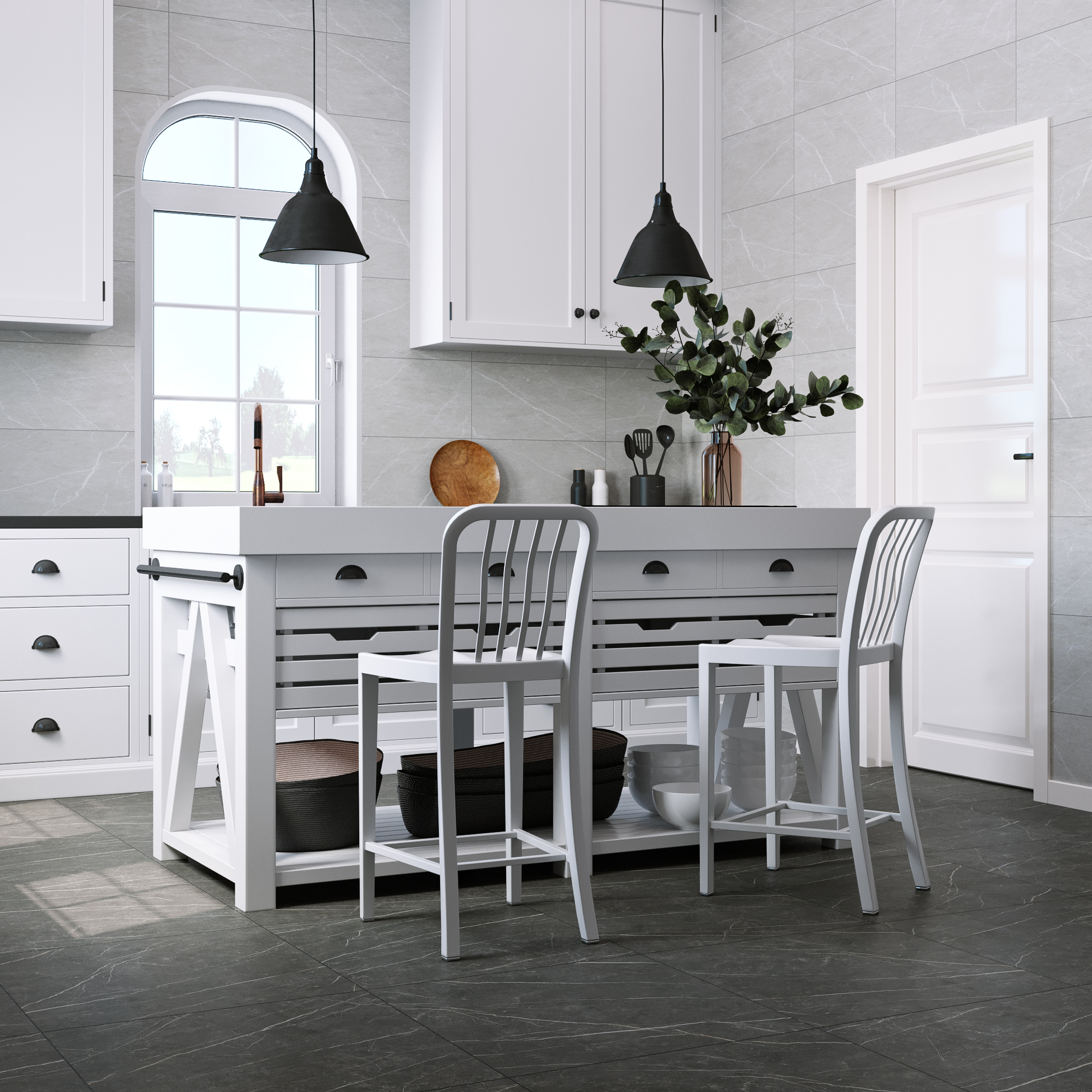 Klinker Hill Ceramic Prestige Ljusgrå Matt 30x60 cm