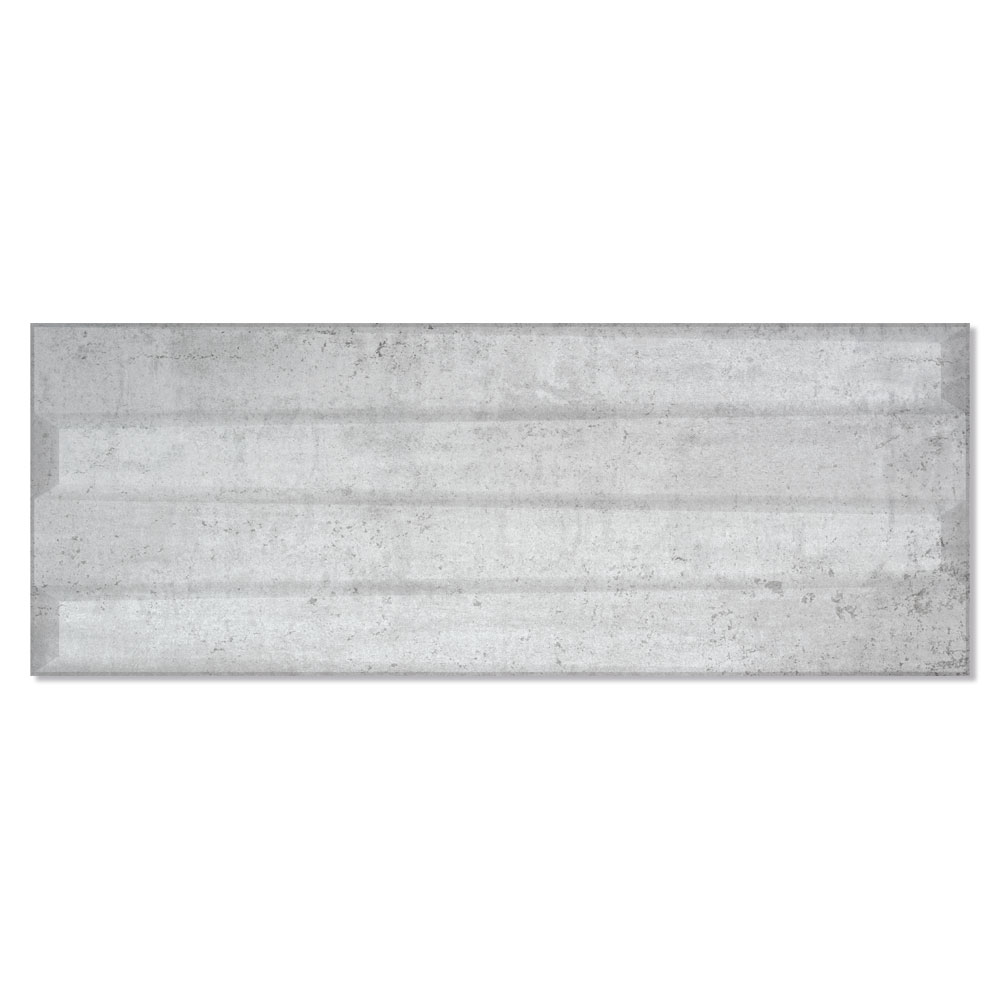 Dekor Metalo Hill Ceramic Grå 33,3x90 cm Halvpolerad