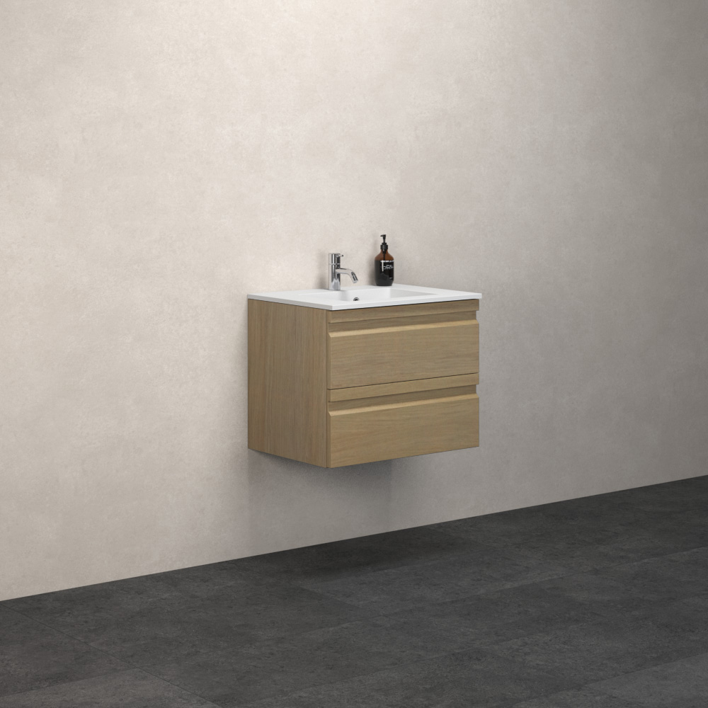 tvättställsskåp dansani luna minore med integrerat handtag