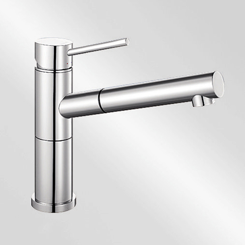 Köksblandare Blanco Alta S Compact Krom - Installation/montering finns att köpa till