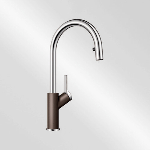 Köksblandare Blanco Carena S Silgranit-look Kaffe - Installation/montering finns att köpa till