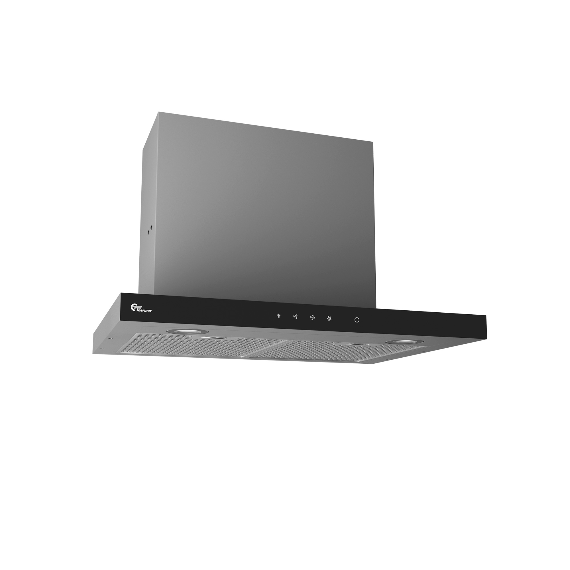 Köksfläkt Thermex Super Silent GT 60 Rostfri/Svart