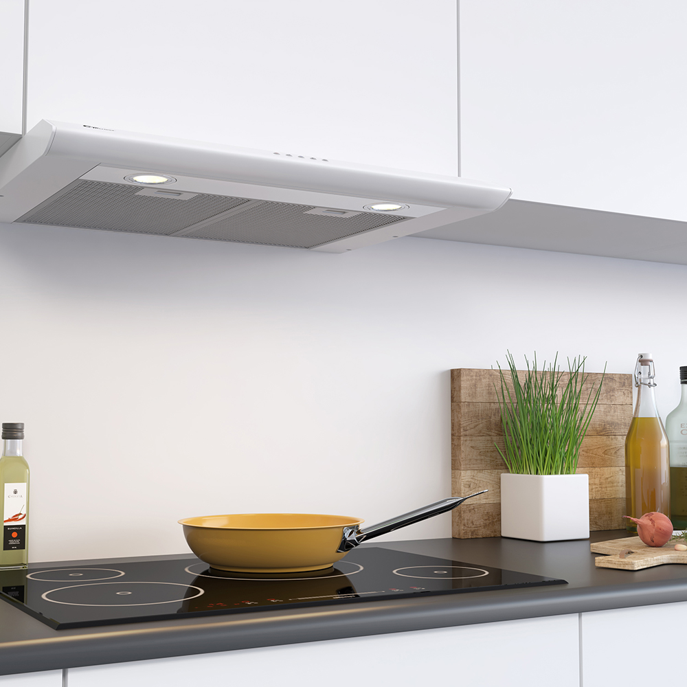 Kjøkkenvifte Thermex Super Silent II 60 cm Hvit 520.19.1001.2