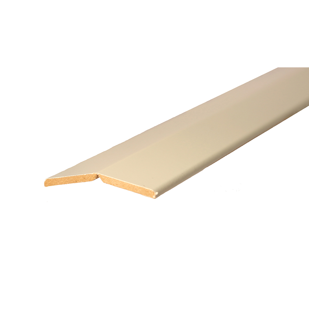Kombilist Huntonit MDF Foliert 2400 Hvit, 2400x28 mm