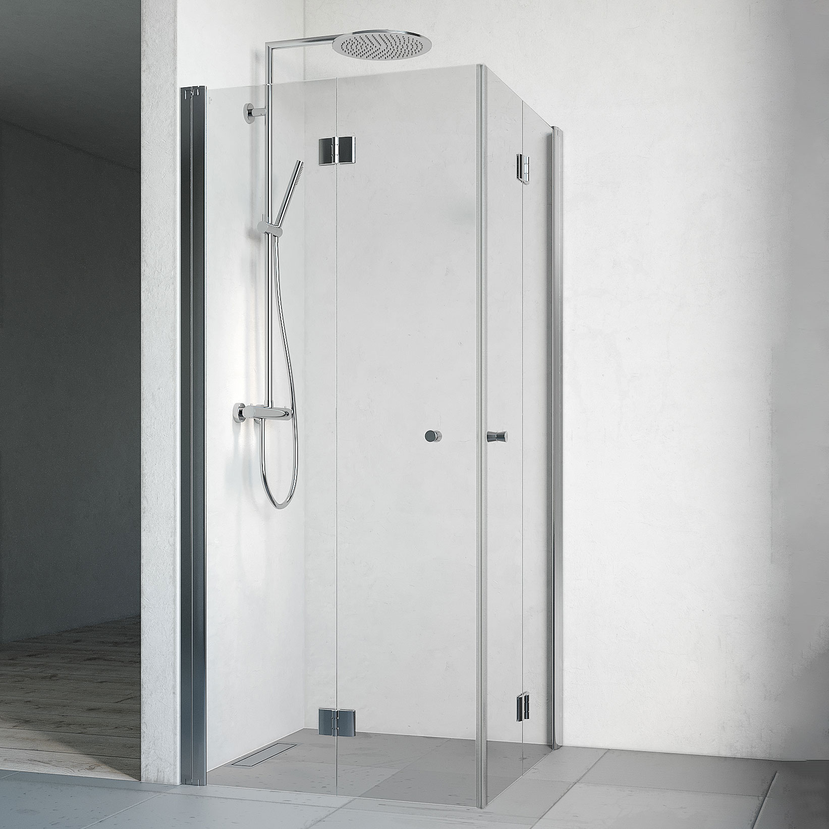 Duschhörn Macro Design Spirit Vikbar | badrum - duschar - duschhorn | KakelKungen