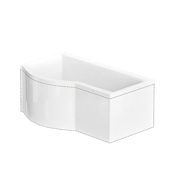 l-panel nordhem till badkar solvik