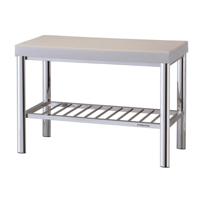 Baderomsbenk Esbada Krom/Hvit