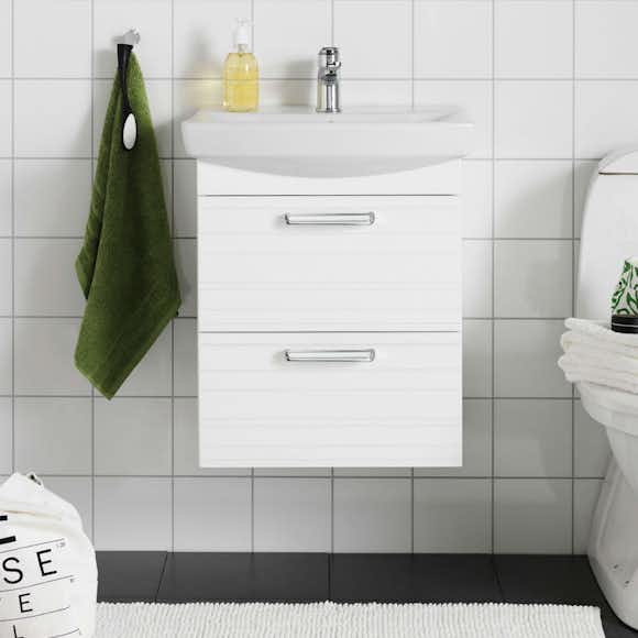 lådfront hafa life lines vit matt