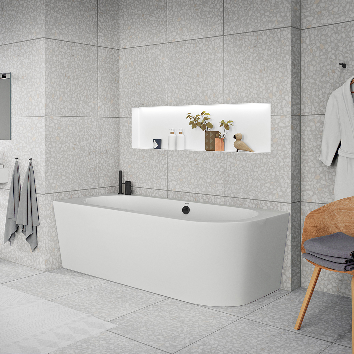 badkar strømberg lago lucite