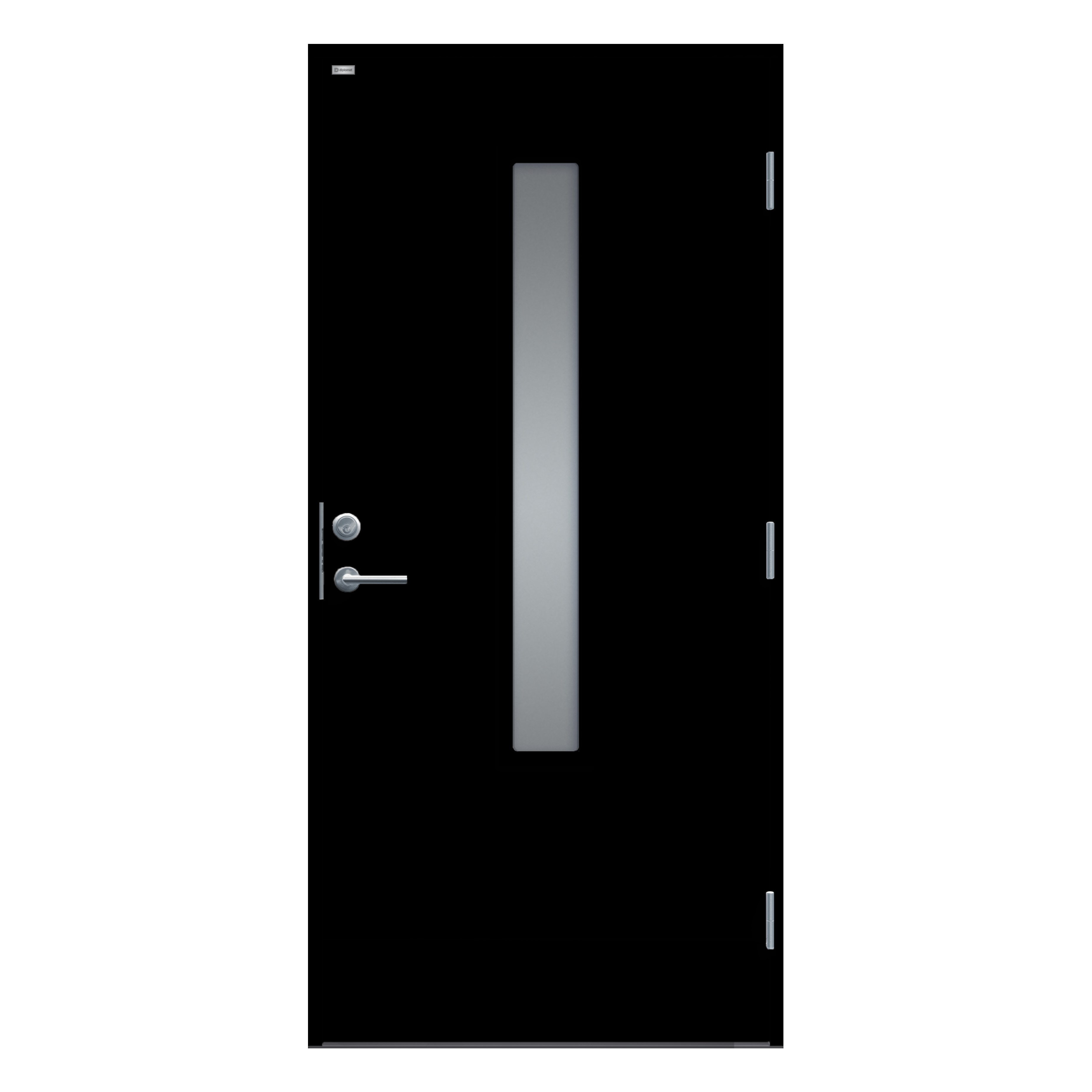 Ytterdør Diplomat Laila Klart Glass