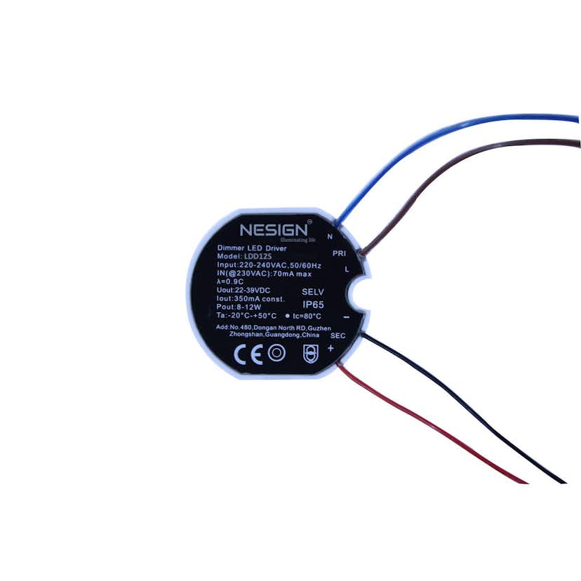 NESIGN LED-Dimmer Nesign Driver 8-12W LED DIMMABLE DRIVER 8-12W, 350mA, IP65 LDD12S