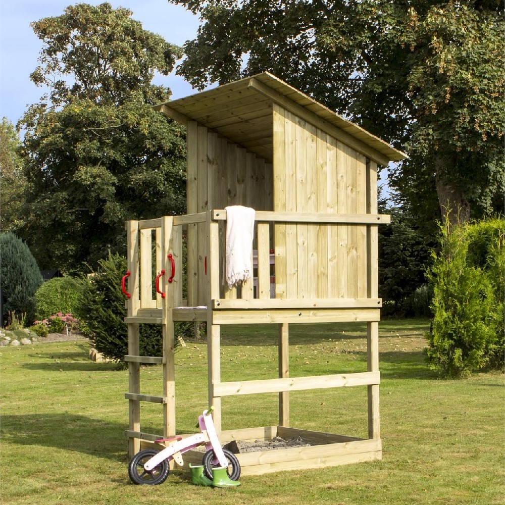 Leketårn PLUS Play med Skråtak