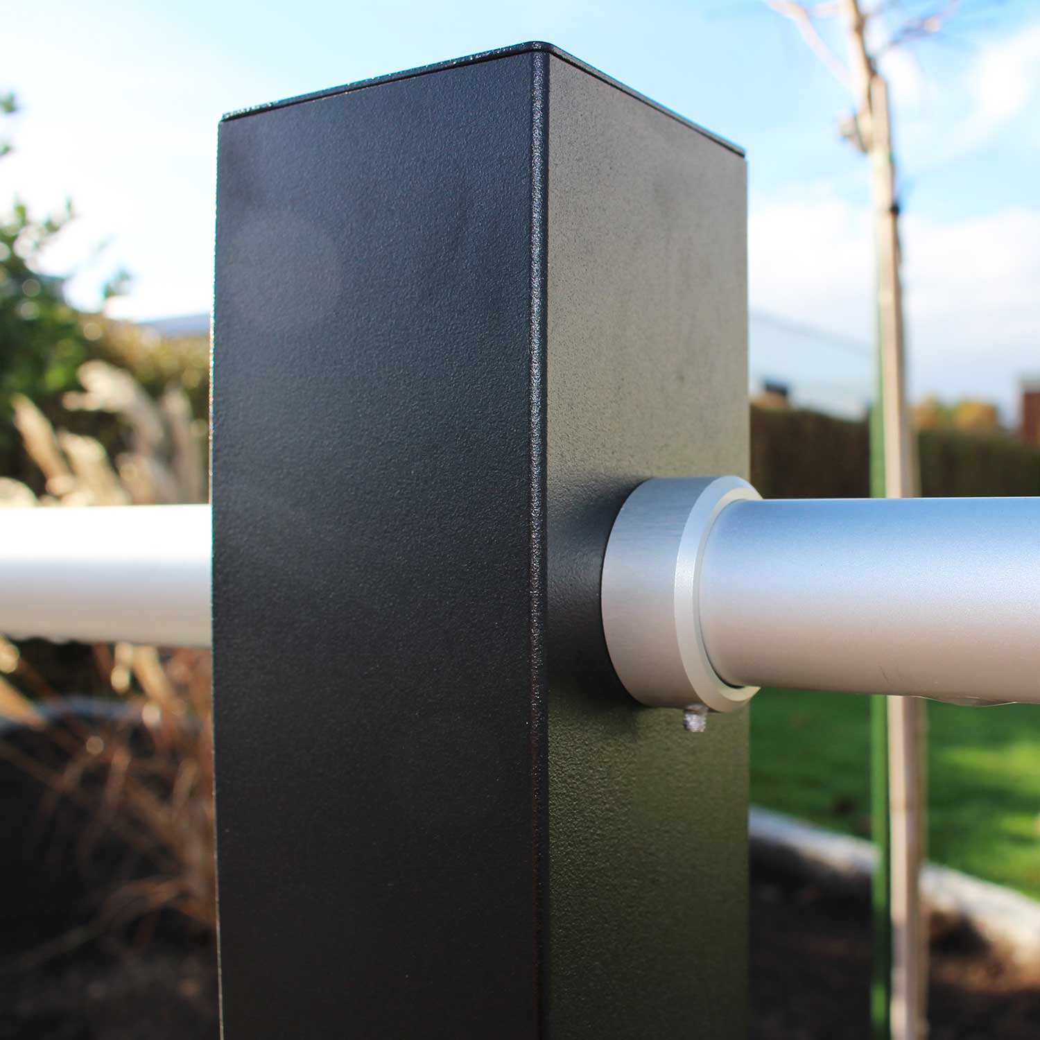 Aluminiumrör Wernamo Design 1800 mm Antal: 3 st Svart