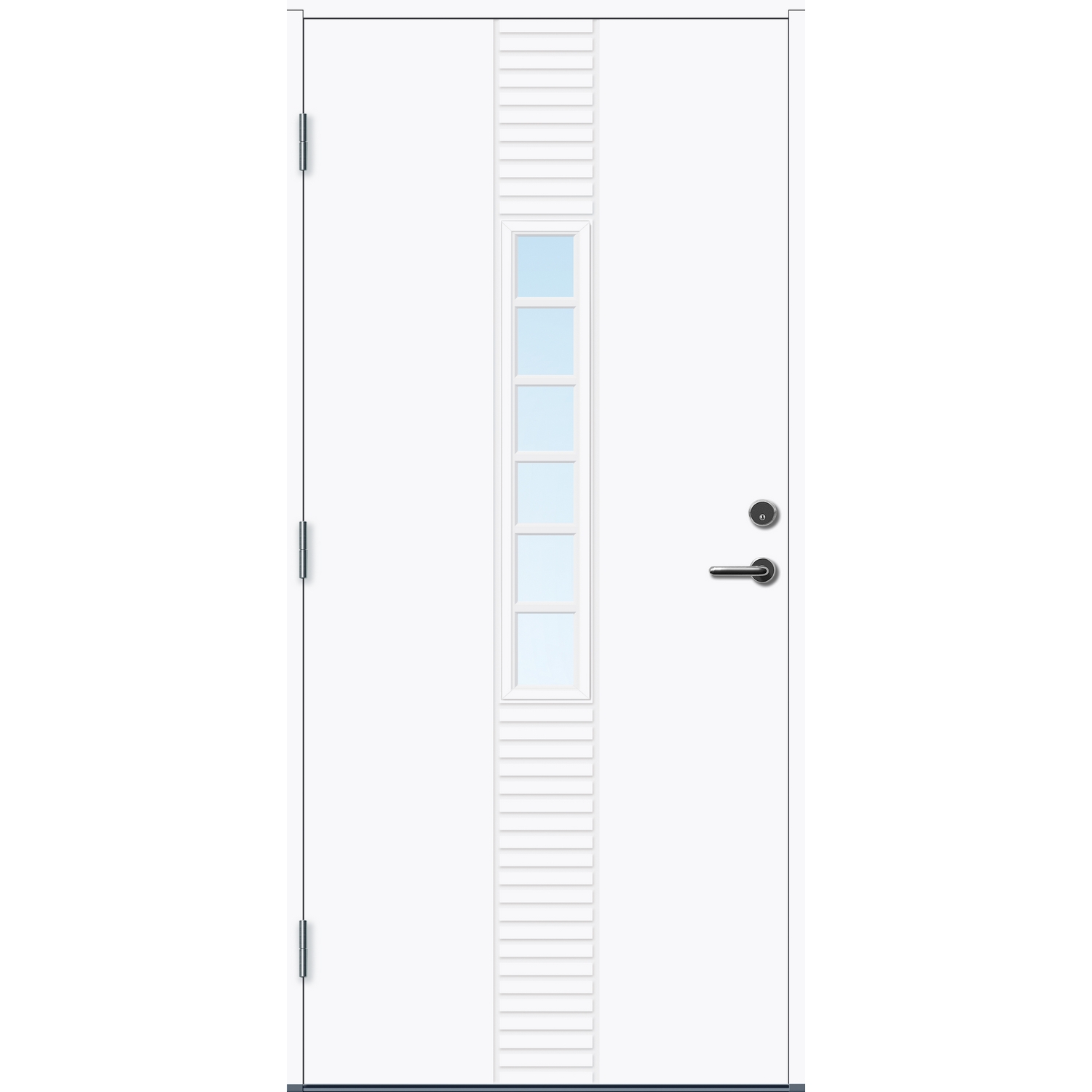 Ytterdør Bygg1 Lillehammer med Kompaktlaminat