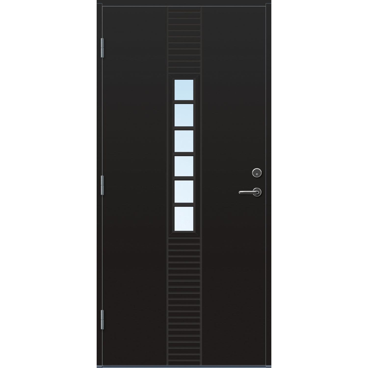 Ytterdør Bygg1 Lillehammer med Kompaktlaminat