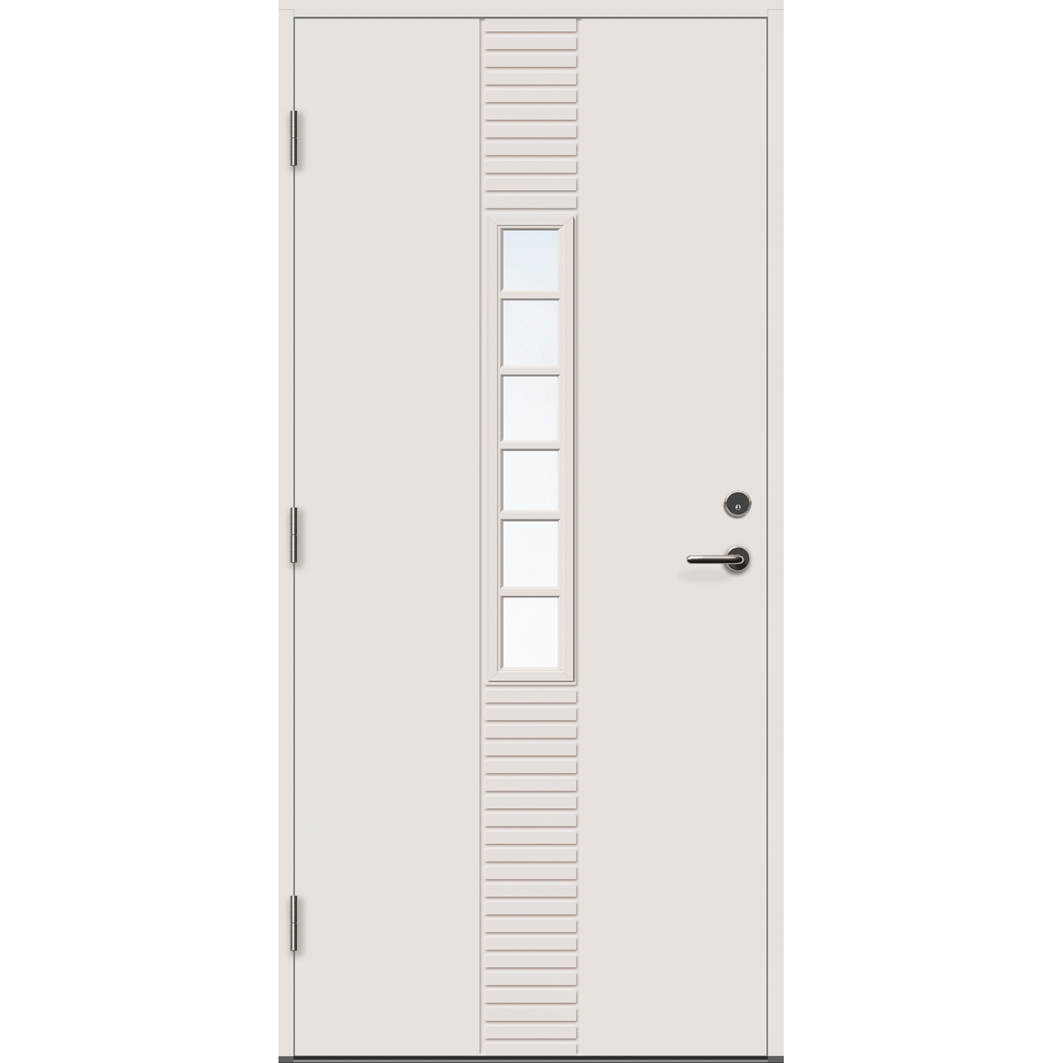 Ytterdør Bygg1 Lillehammer med Kompaktlaminat