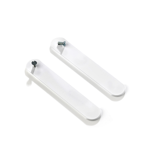 Limbart Väggfäste Ericsindustrier till Vinklad och Rundad Duschdraperistång Vit