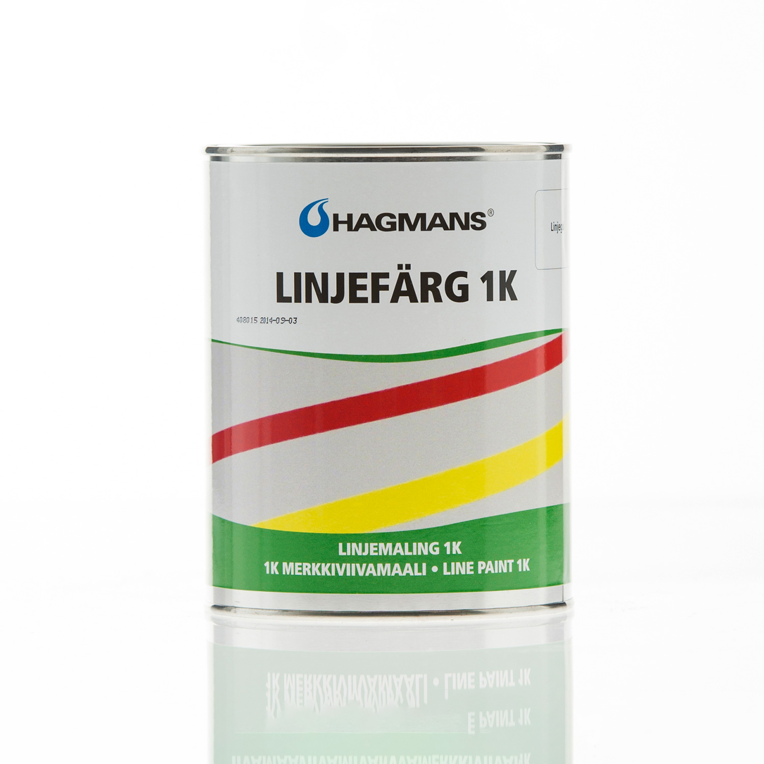 Linjefärg Hagmans 1K Gul, 1 L