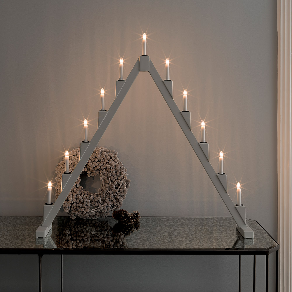 Adventstake Gnosjö Konstsmide 11L Sammenleggbar