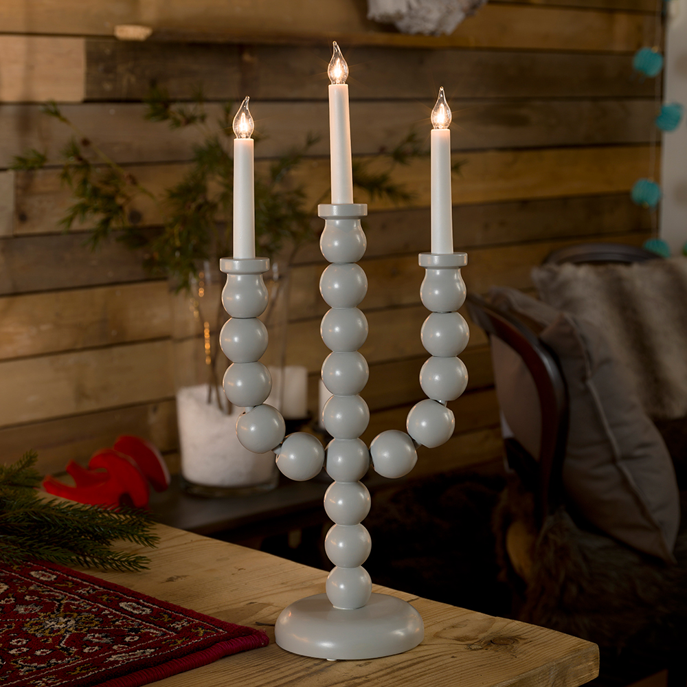 Adventstake Gnosjö Konstsmide 3L Kuler