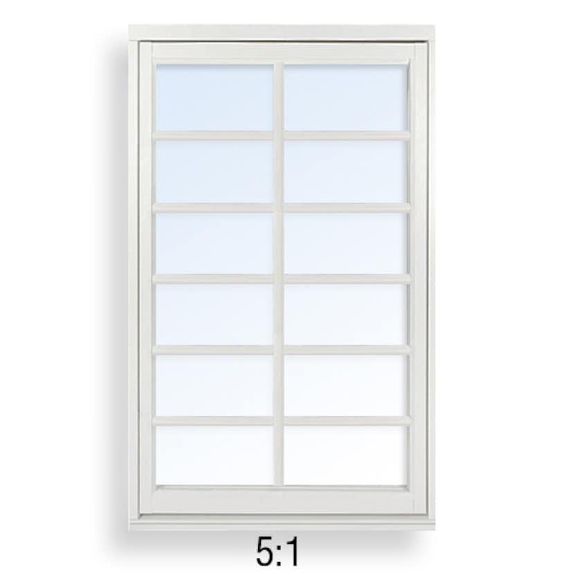 Lösa Spröjs Till 3-glas Vitmålat Lös Spröjs till 3-glas Vitmålat LS-5:1-HF-V