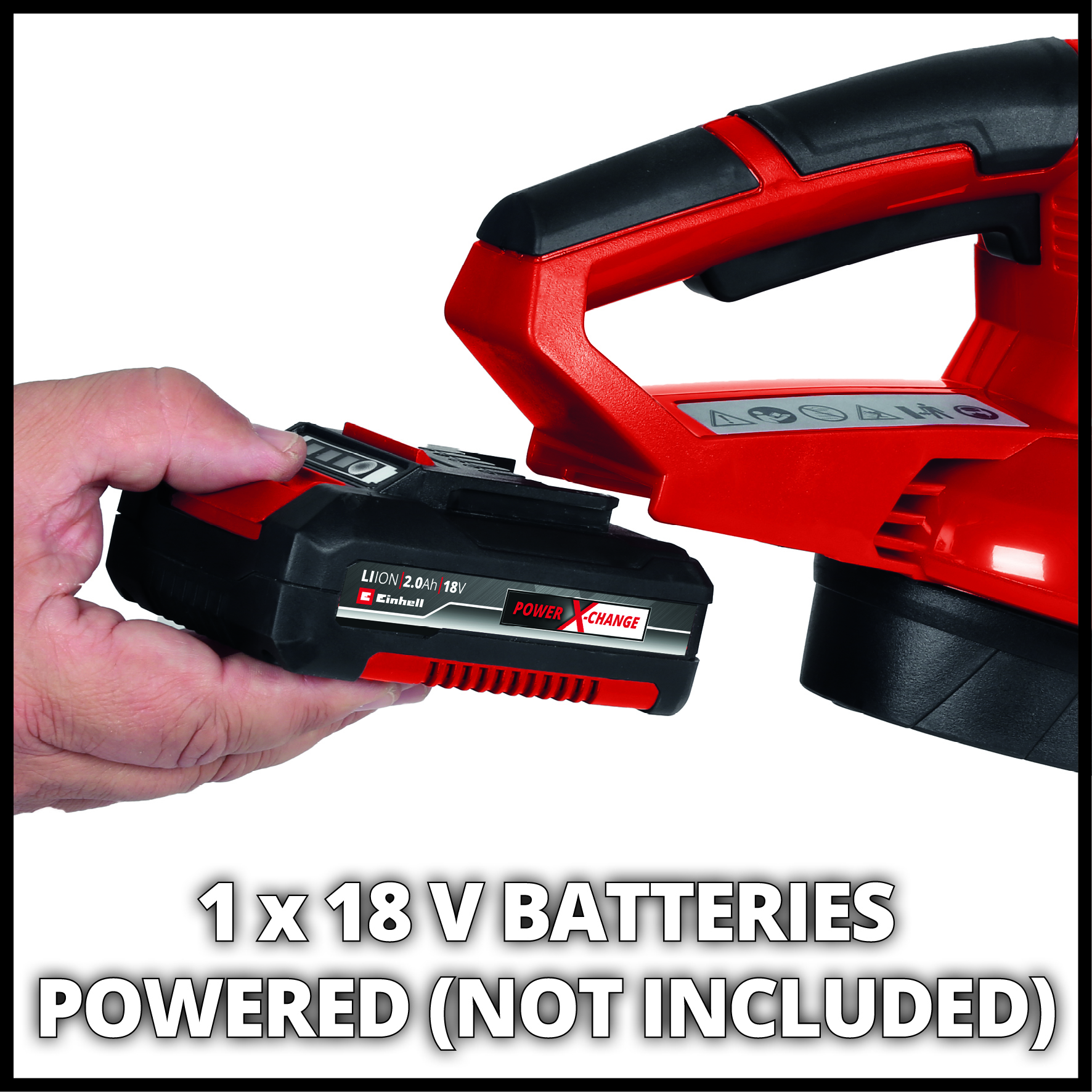 Løvblåser Einhell GE-CL 18 Li E Solo uten Batteri