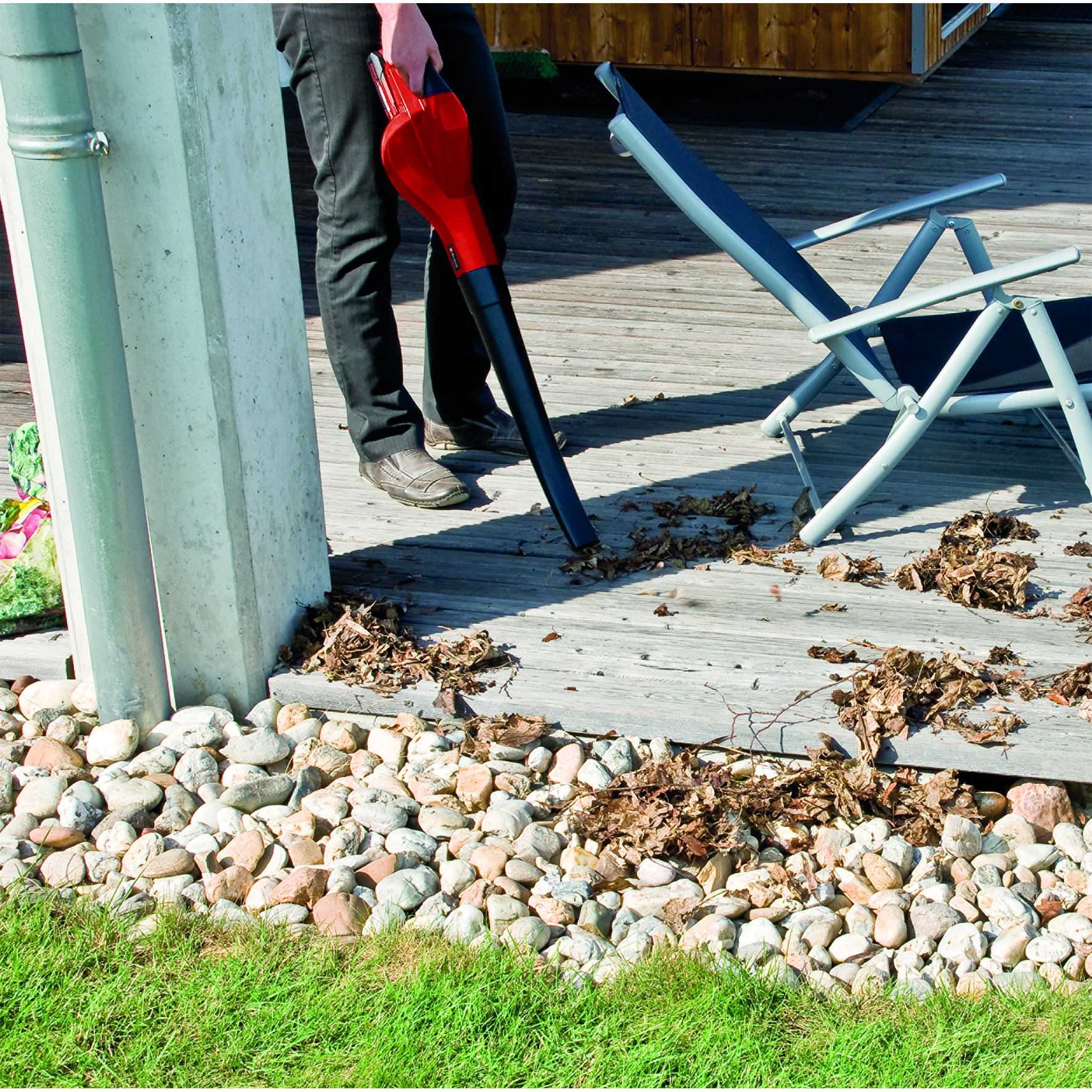 Løvblåser Einhell GE-CL 18 Li E Solo uten Batteri