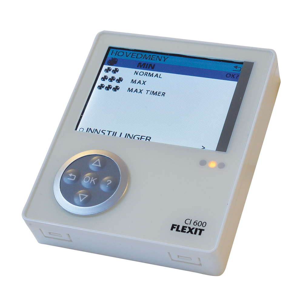 Manöverpanel Flexit CI 600 Vit