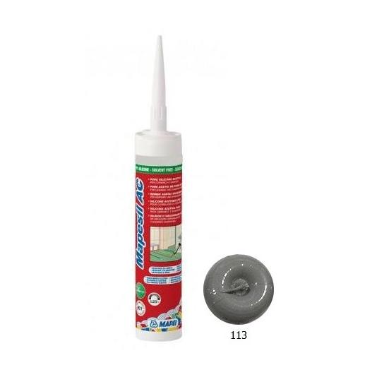 Silikonfogmassa Mapei Mapesil AC 310 ml 4810091-M Cement Grey