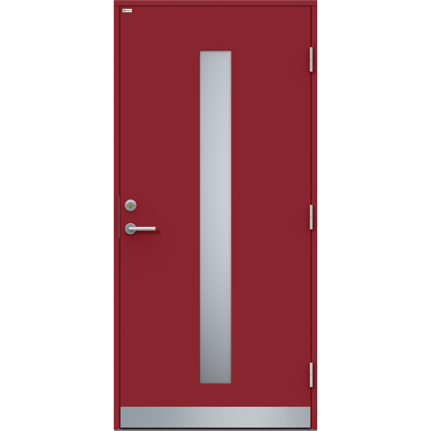 Ytterdør Diplomat Marina Extreme Klart Glass