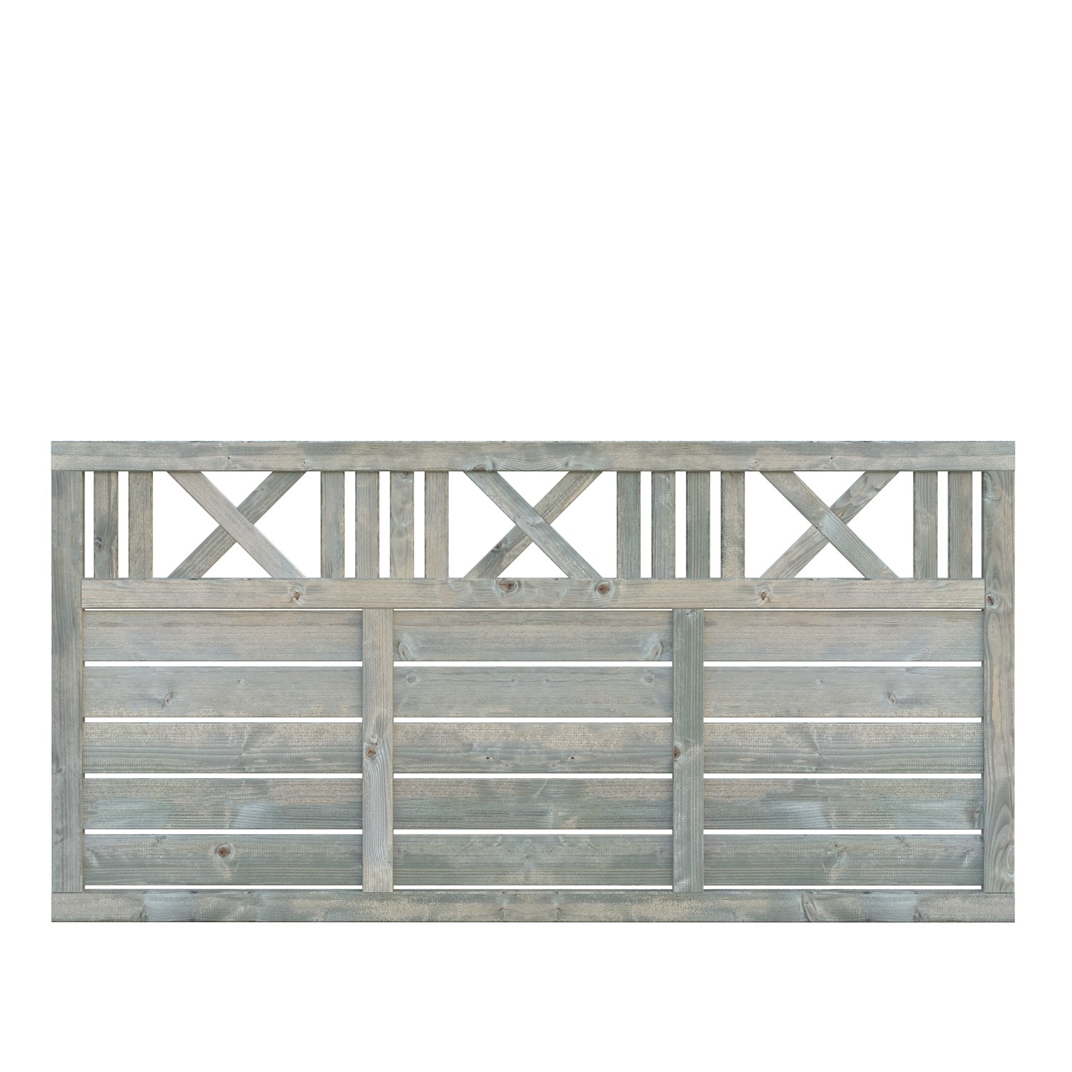 Skärm Palmako Marit 4 Grå tryckimpregnerad