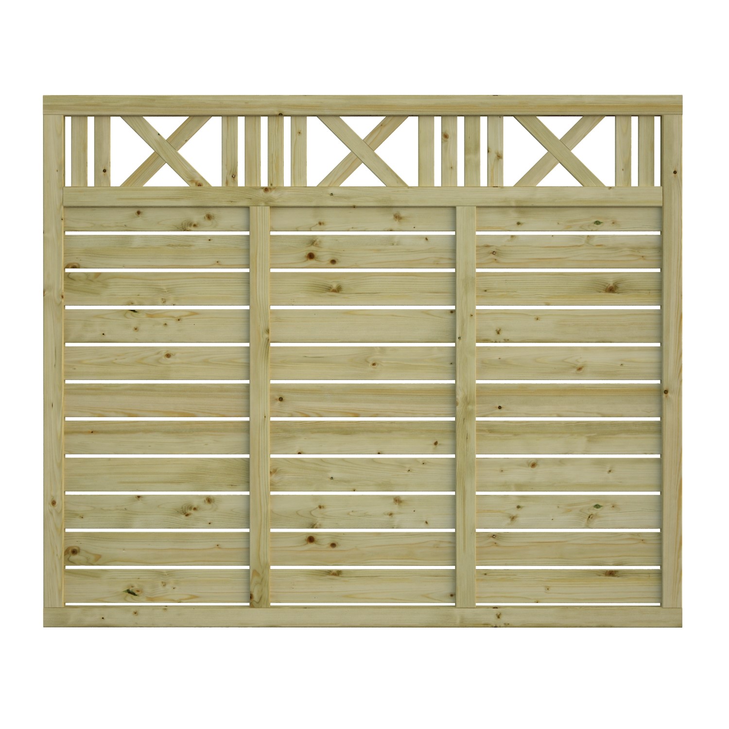 Skärm Palmako Marit 6 Grön tryckimpregnerad