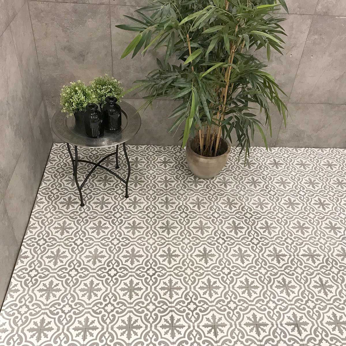 Marokkansk Flis Fes White 20x20 V20-603