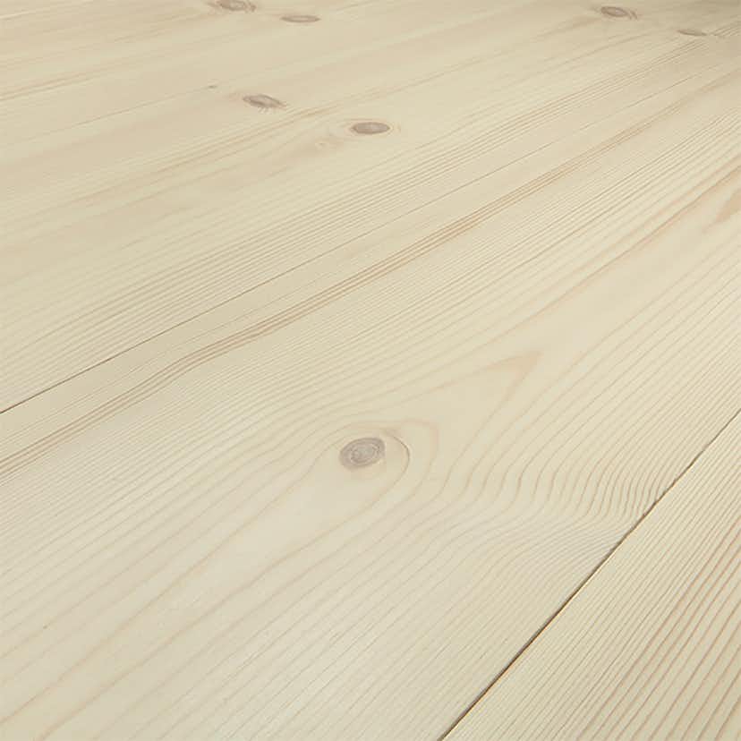 Massivt Trägolv Baseco Patina Hårdvaxoljad Natur Furu 113x20 mm