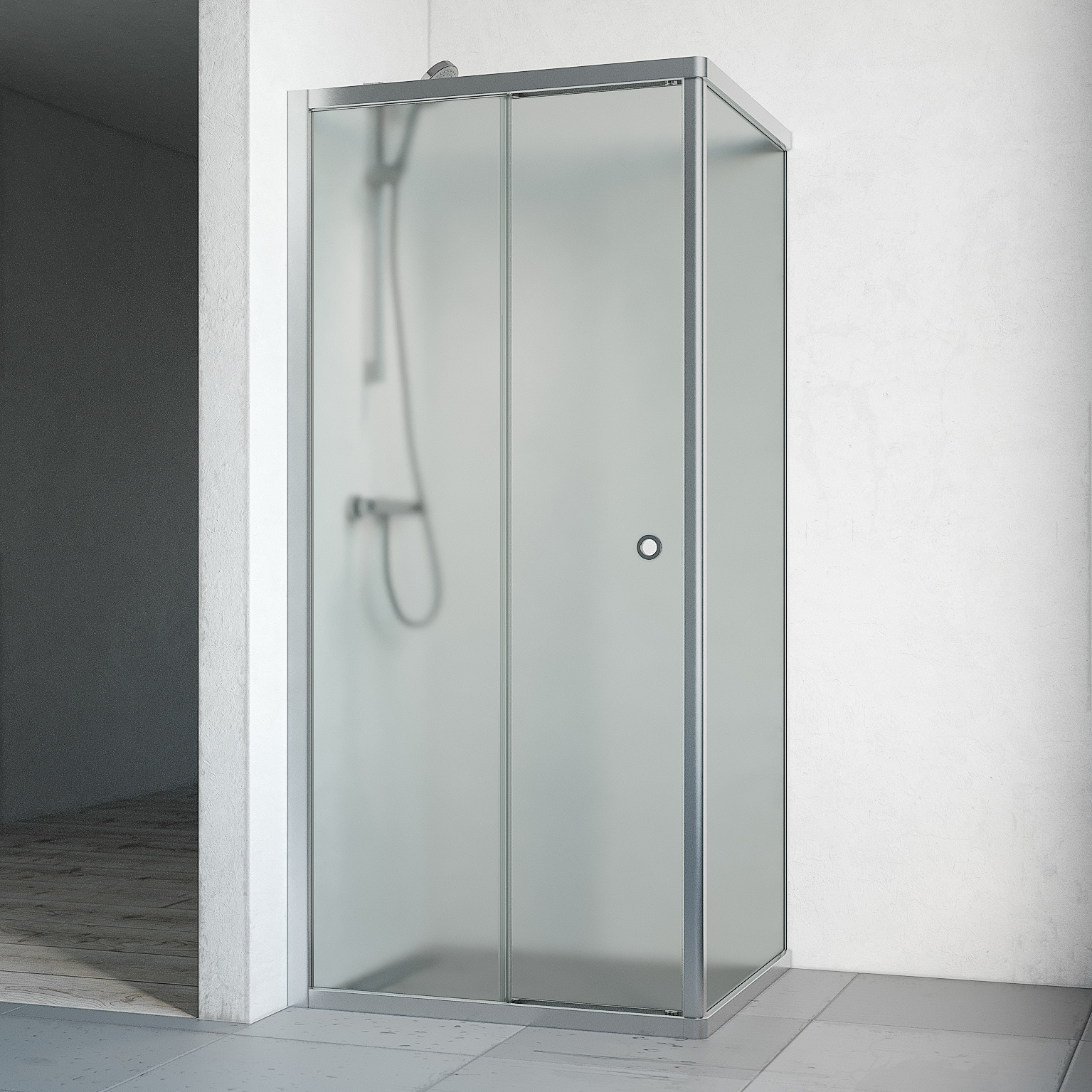 Dusjhjørne Macro Design Flow Front