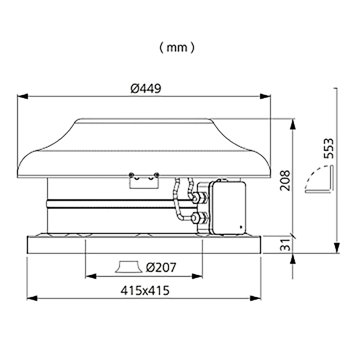 Takvifte Östberg Tks 300 A Sort