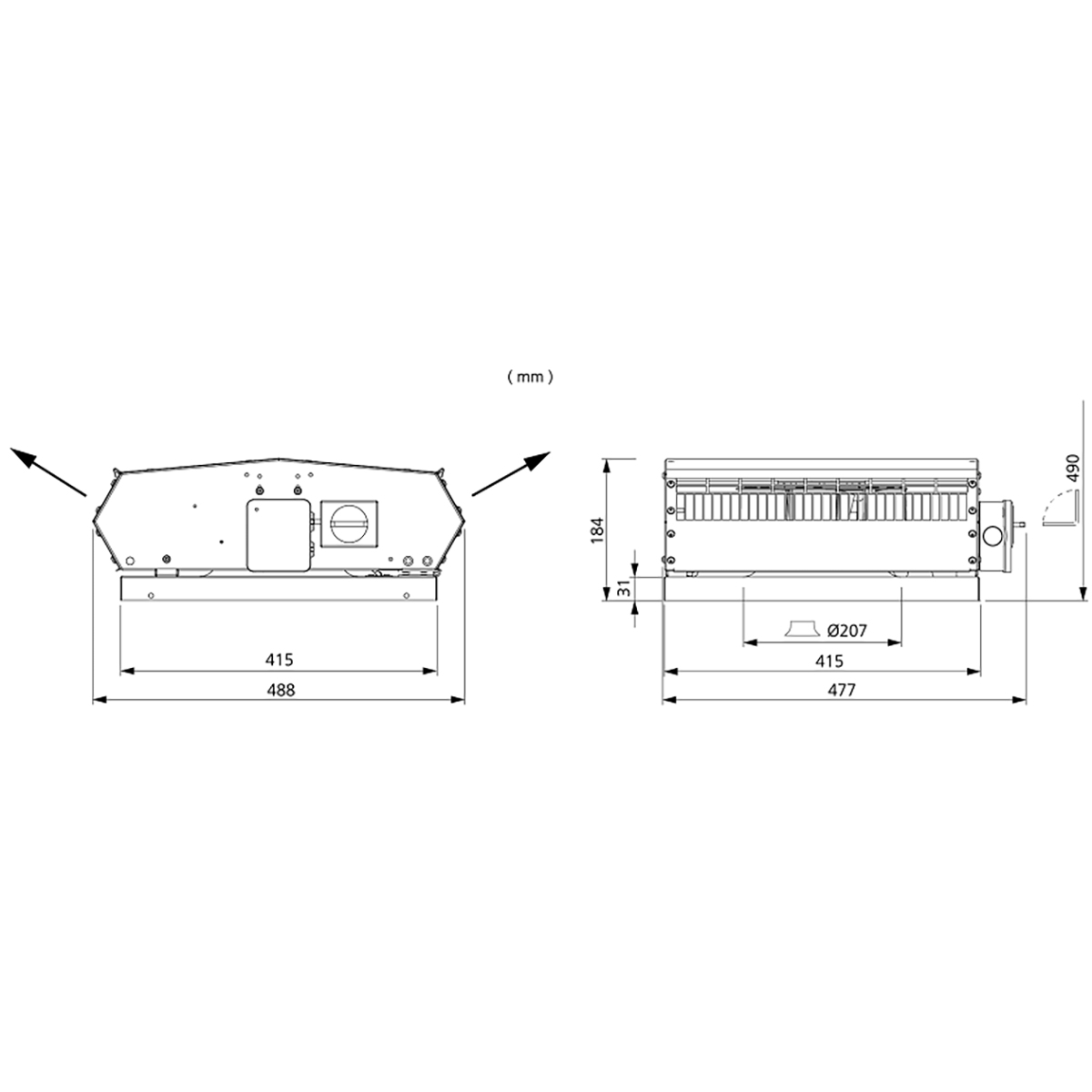 Takvifte Östberg Tkv 400 A1 Sort