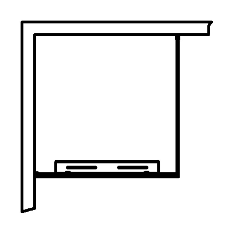 Duschvägg Svedbergs Langfoss Fast