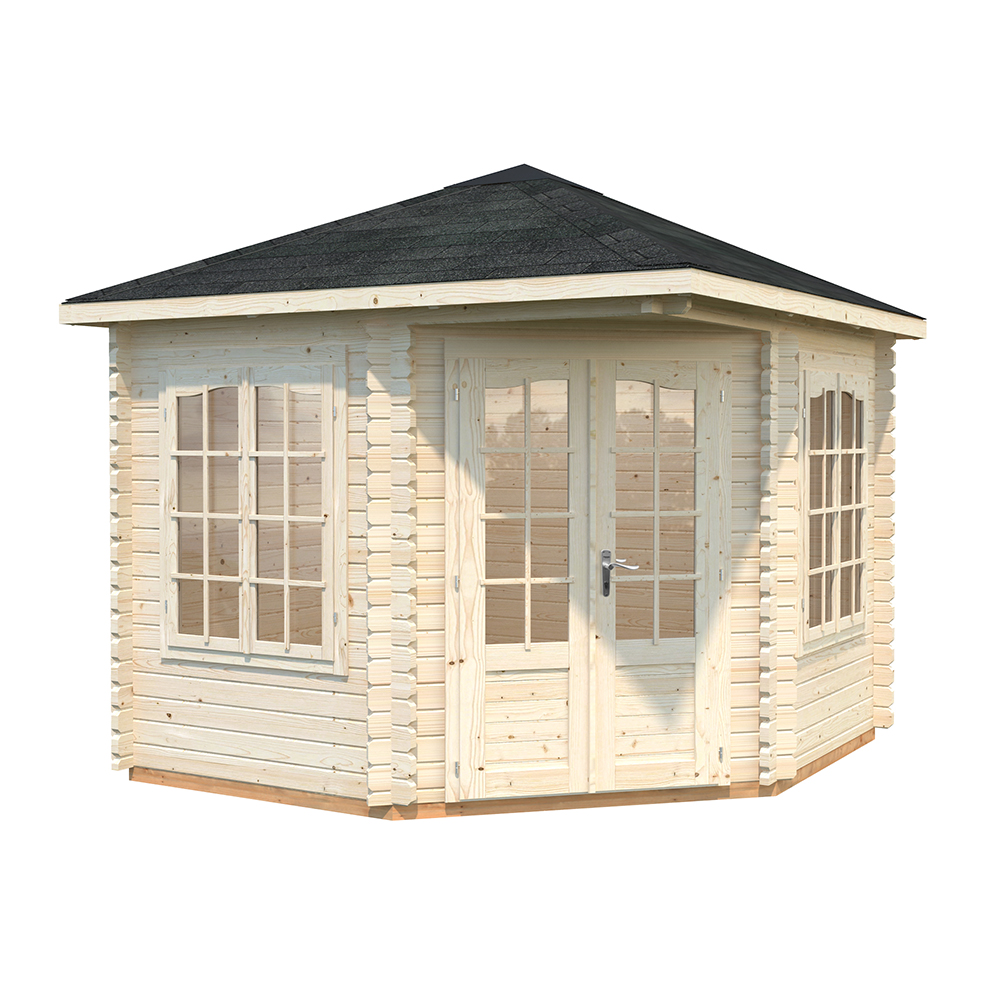 Lysthus Palmako Melanie Veggtykkelse 44mm 7,8 m2