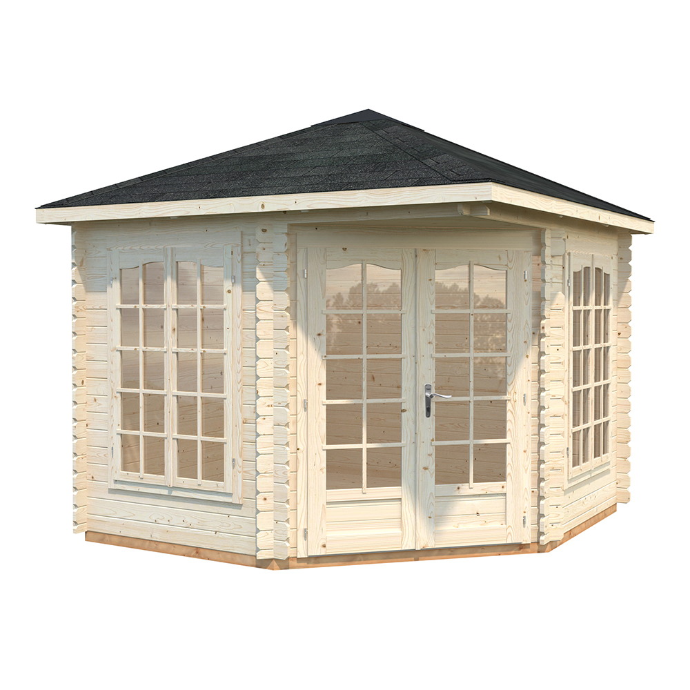 Lysthus Palmako Melanie Veggtykkelse 28 mm 7,8 m2