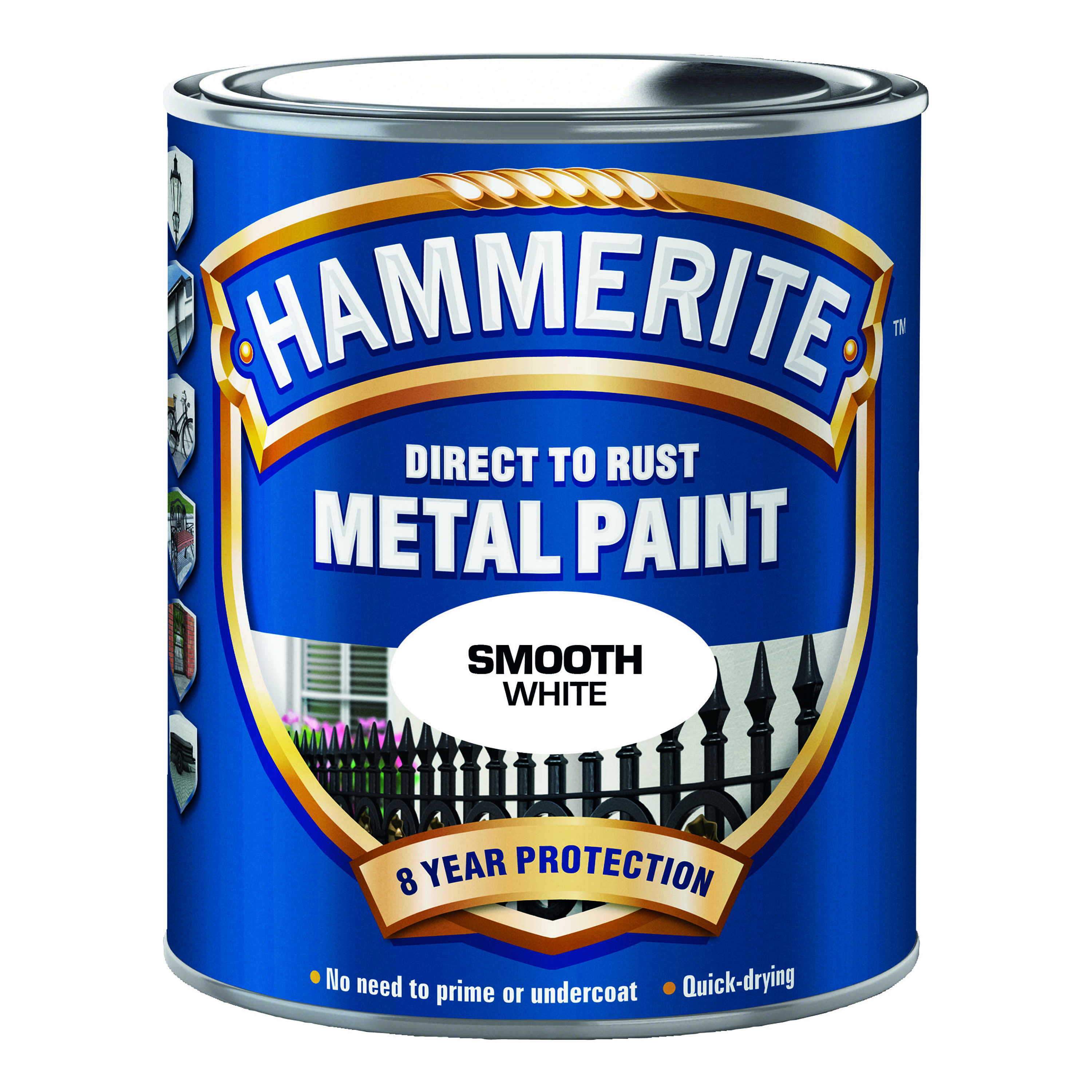 Lack Hammerite Slätlack Vit 750ml