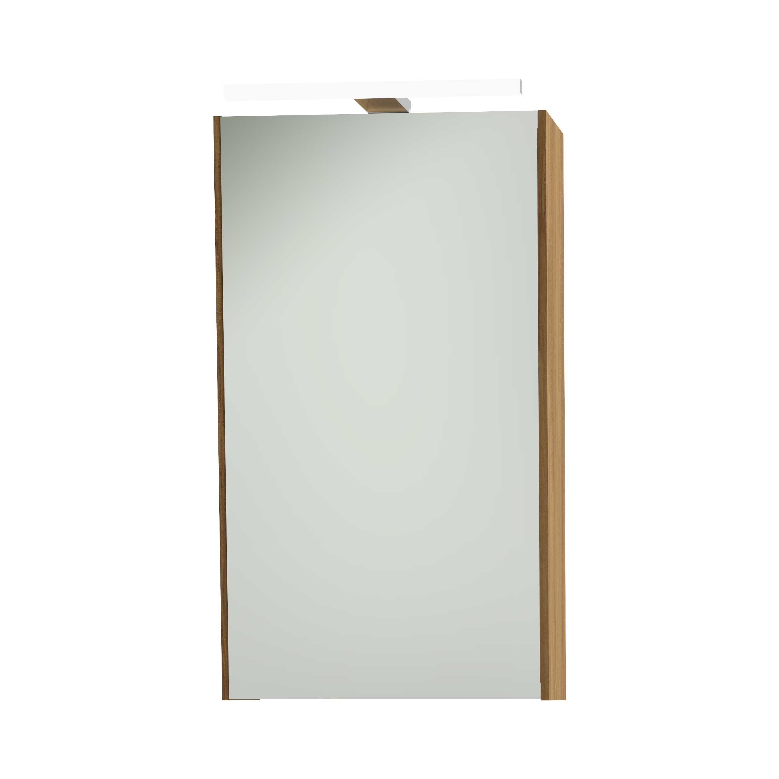 Spegelskåp Miller Badrum London/New York 404 mm Ek, Vänster - Installation/montering finns att köpa till