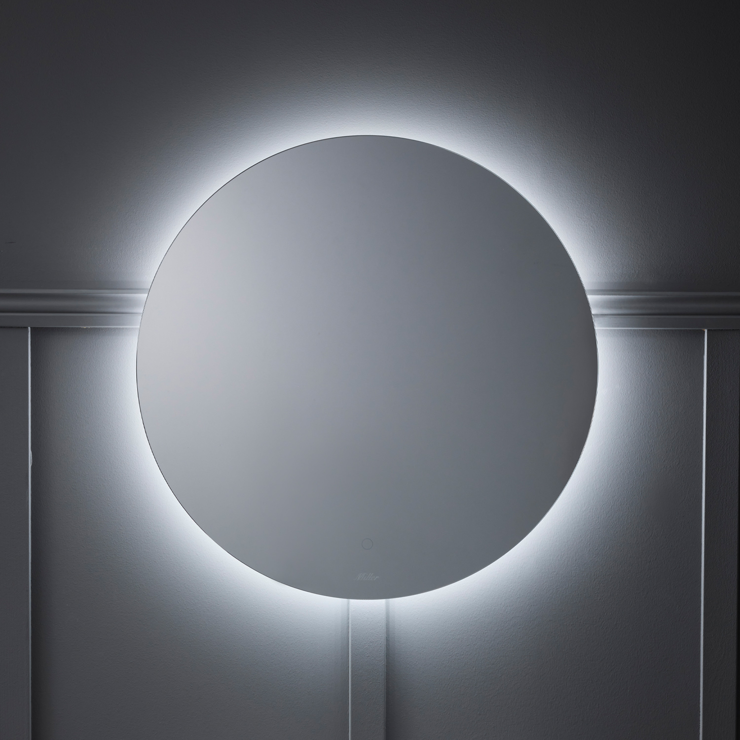 Badrumsspegel Miller Badrum Ambient Touch Rund