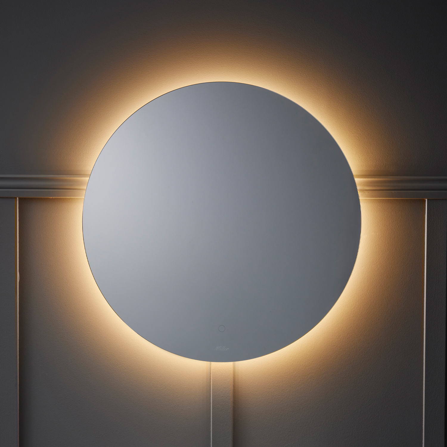 Badrumsspegel Miller Badrum Ambient Touch Rund