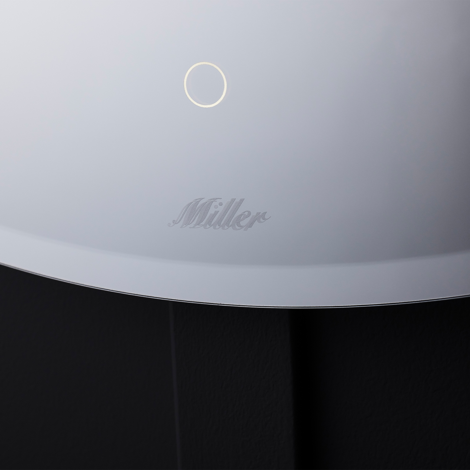 Badrumsspegel Miller Badrum Ambient Touch Classic Oval