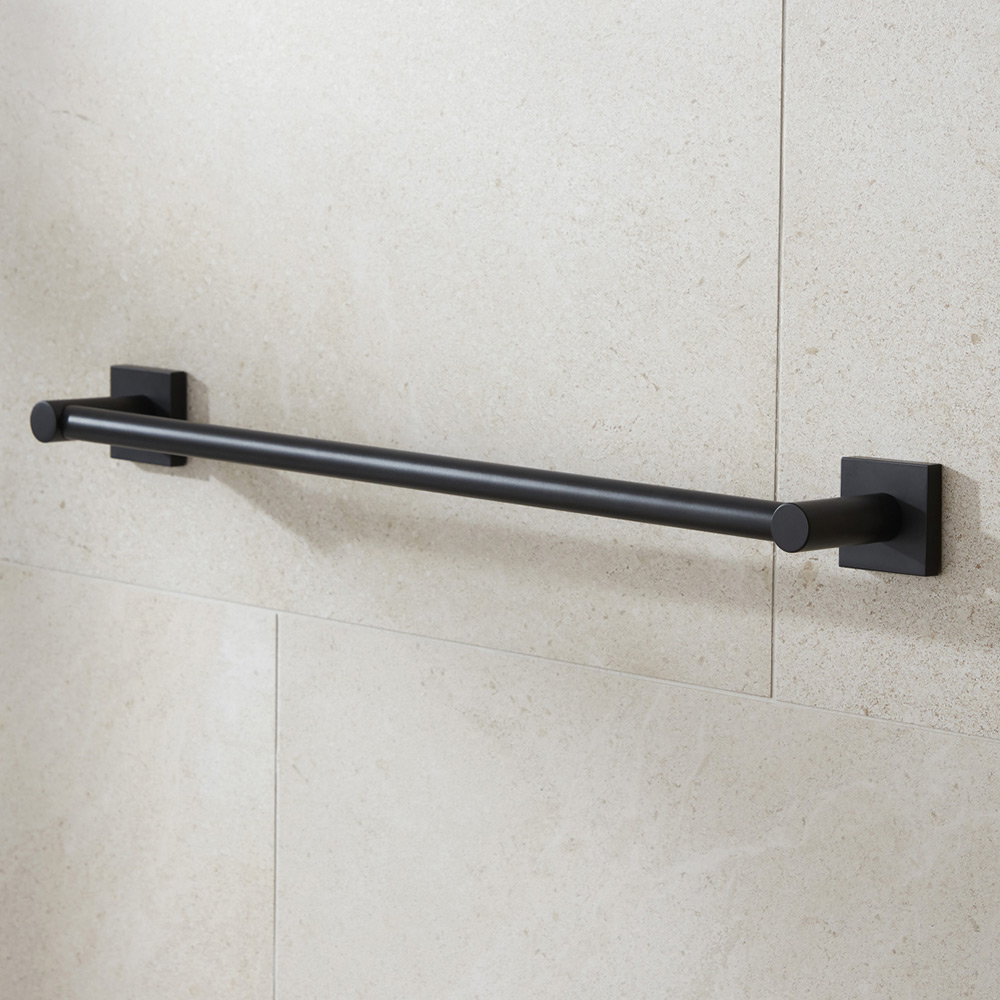 Handduksstång Miller Badrum Atlanta Mattsvart